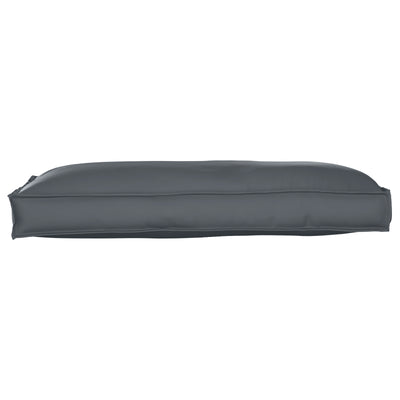 Pallet Cushion for Seat/Backrest Anthracite 120x60x12 cm Oxford Fabric