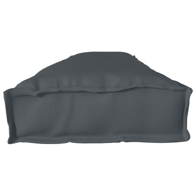 Pallet Cushion for Bench Anthracite 200x40x8 cm Oxford Fabric
