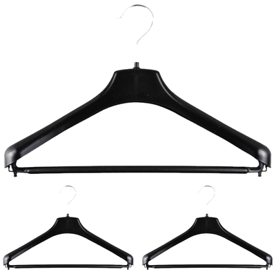 3pcs SUIT HANGER Jacket Pants Clothing Coat Non Slip Broad Shoulder Tube Holder