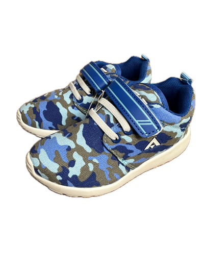 Aerosport Rascal Kids Junior Running Shoes Sneakers Runners - Blue/Camouflage