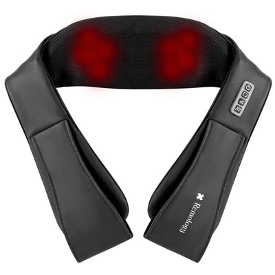 Remology Heated Shiatsu Handsfree Premium Neck Shoulder Massager Massaging