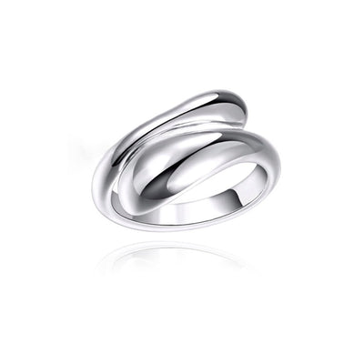 Culturesse Maeve Artisan Silver Open Ring