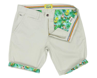 SpongeBob Squarepants Mens Hawaiian Shorts Summer - Grey