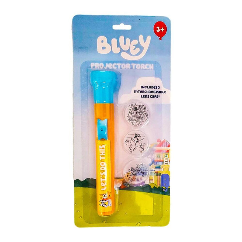 Bluey Bingo Showbag Backpack Drink Bottle Projector Torch Markers And More