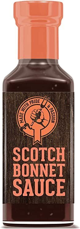 125ml Premium Gourmet Scotch Bonnet Hot Whisky Sauce Salsa Whiskey Chilli Steak