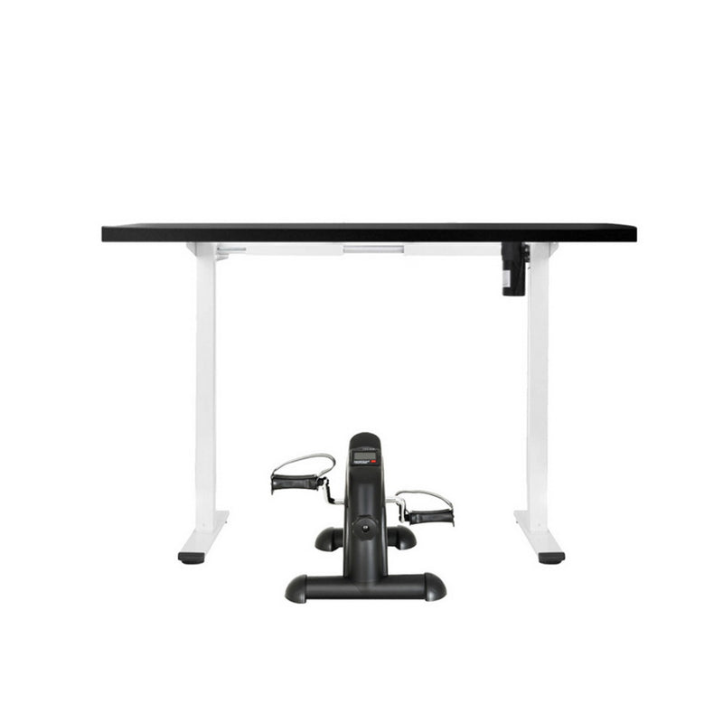 140cm Artiss Electric Standing Desk with Mini Pedal Exercise Bike Home Office