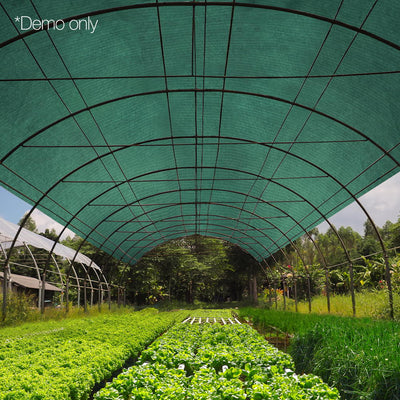 Instahut 70% Shade Cloth 1.83x30m Shadecloth Sail Heavy Duty Green