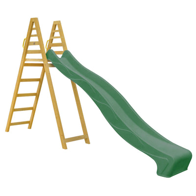 Jumbo 3m Climb & Slide in Green