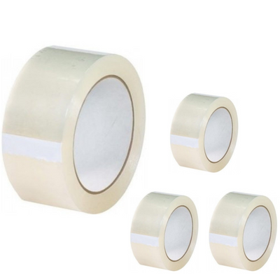 4 Rolls Packing Heavy Duty Packing Packaging Tape EXTRA STRONG 52 Microns 48mm