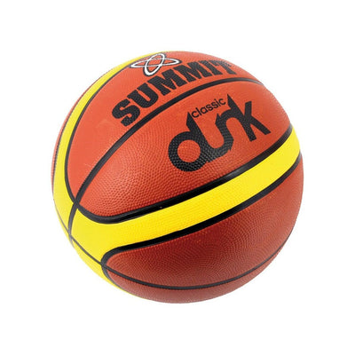 Summit Classic Dunk Basketball Indoor Outdoor Sport Game Rubber Ball in Size 6