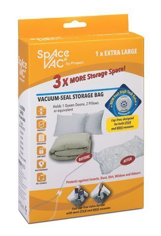 Space Vac Vacuum Storage Bag Seal Compressing Organizer Clothes - X-Large