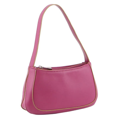 Milleni Mini Fashion Handbag Bag in Magenta