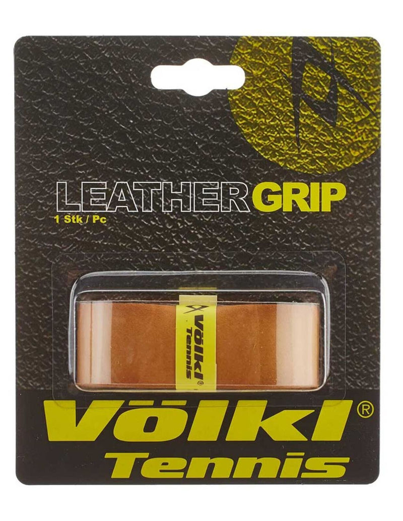 Volkl Leather Tennis Racquet Grip Tan - 1 Pack