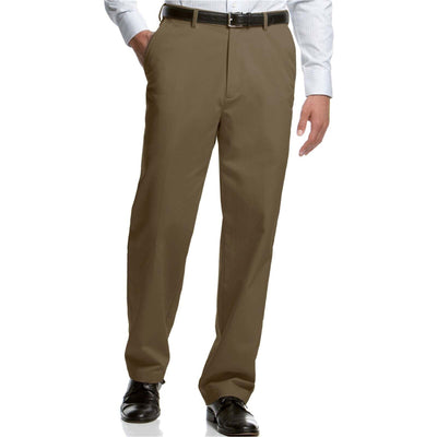 Mens Microfibre Trousers Dress Business Formal Office Pants Wrinkle-Friendly