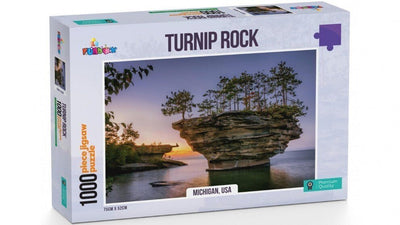 Premium Turnip Rock Michigan USA Jigsaw Puzzle 1000 Pieces