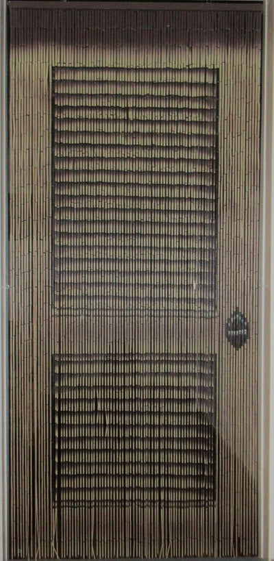 Deluxe Handmade Bamboo Door Curtain Room Divider Strands (90cm x 200cm) - Door Pattern