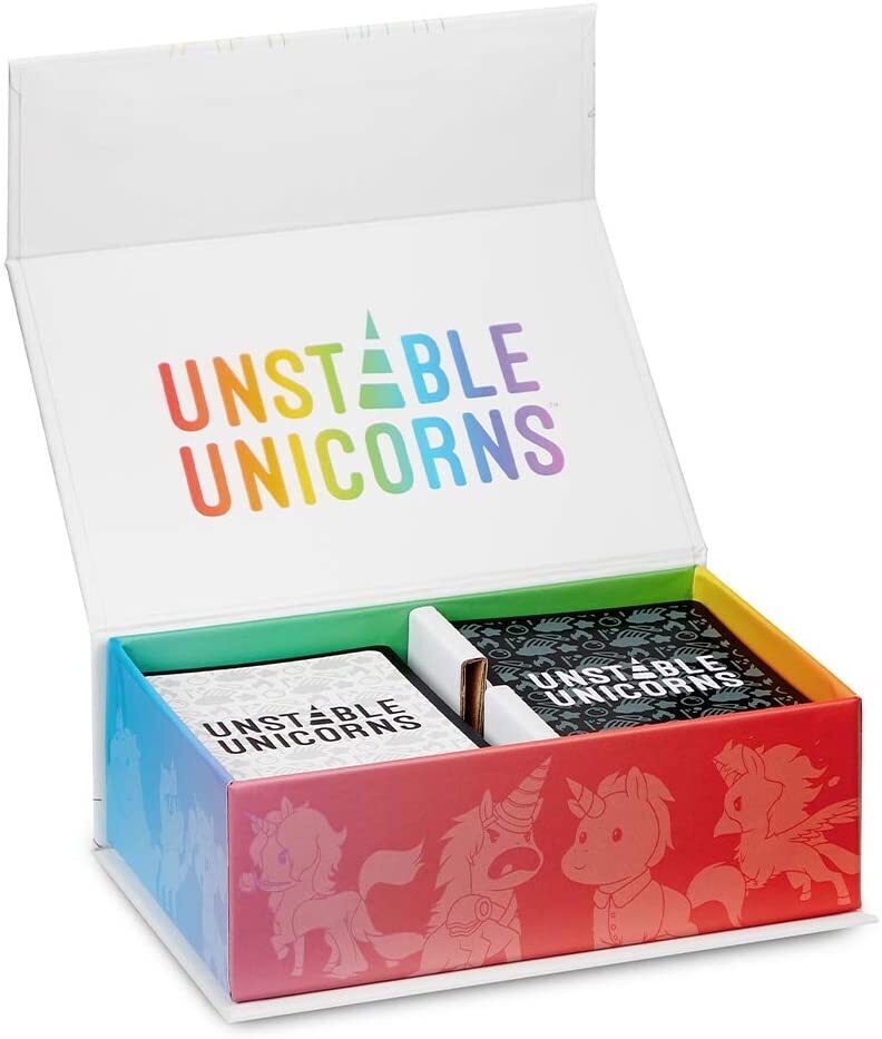 Unstable Unicorn Card Game - Party Home Fun - Basic 2nd Ed Updated Second Edition NEW 