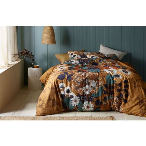 Markle Washed Cotton Printed Quilt Cover Set by Accessorize King