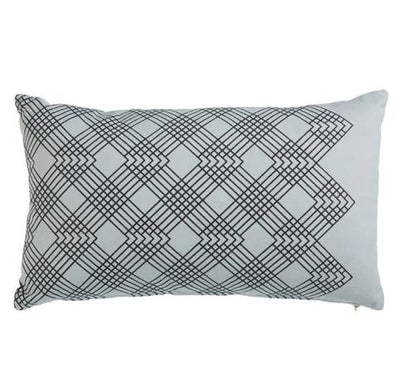 Valence Cotton Grey Cushion by Bedding House