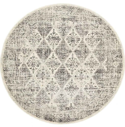 Century 999 Grey Round by Rug Culture - 240 x 240 cm - ROUND