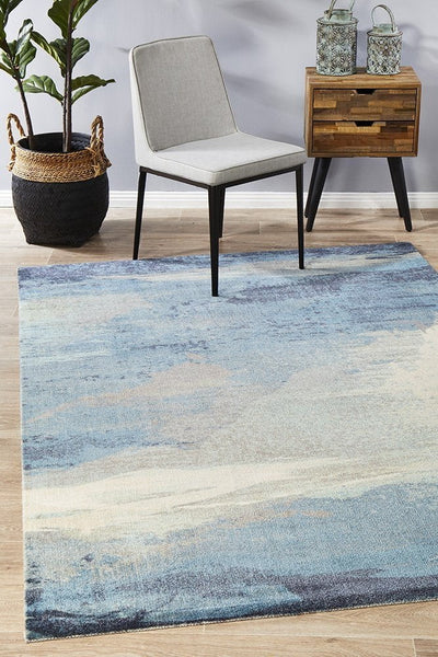 City 563 Blue by Rug Culture - 160X110CM - RECTANGLE