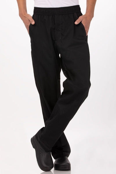 Cool Vent Men's Baggy Black XXL Chef Pants by Chef Works