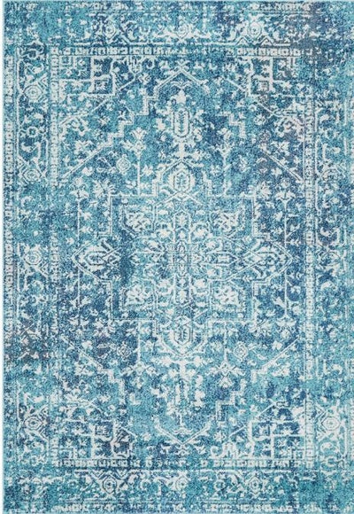 Evoke 253 Blue by Rug Culture -230X160CM - RECTANGLE