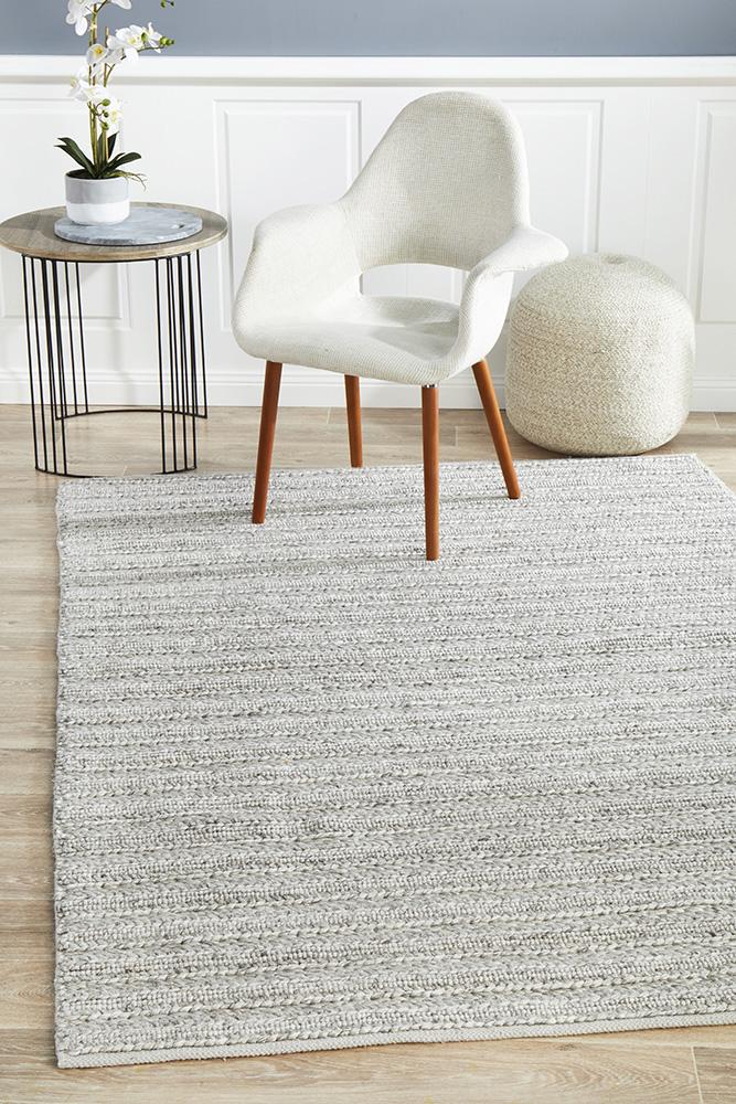 Harvest 801 Silver Rug by Rug Culture -225X155CM - RECTANGLE