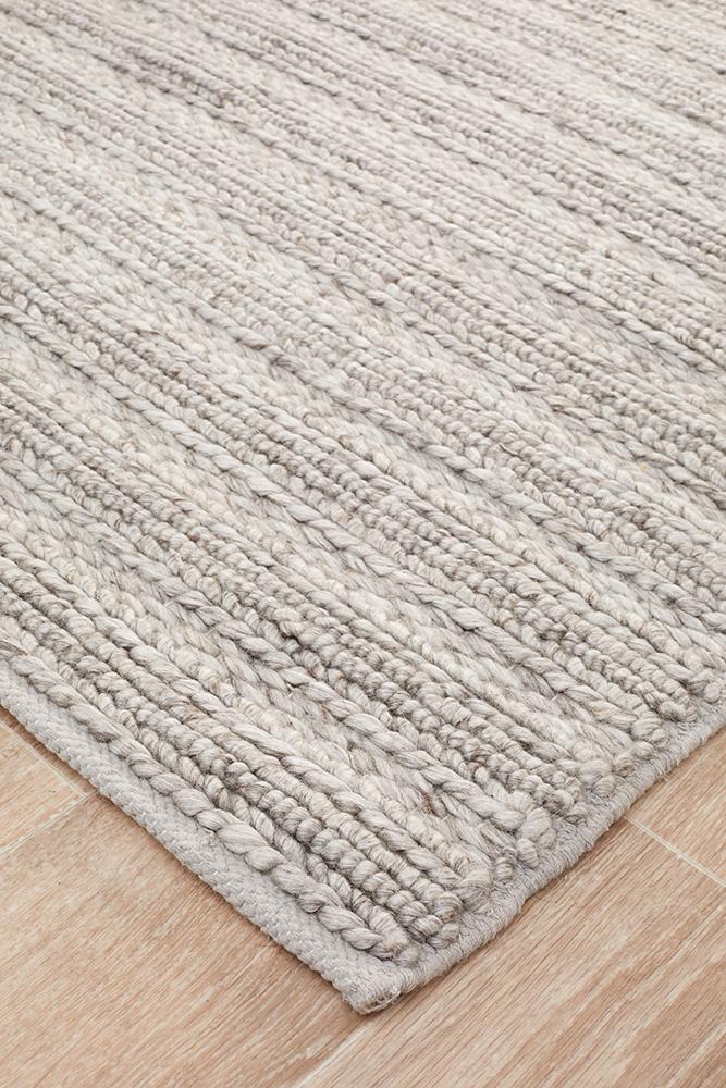 Harvest 801 Silver Rug by Rug Culture -225X155CM - RECTANGLE