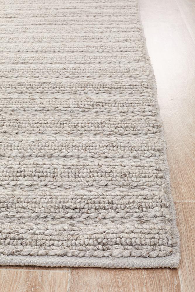 Harvest 801 Silver Rug by Rug Culture -225X155CM - RECTANGLE