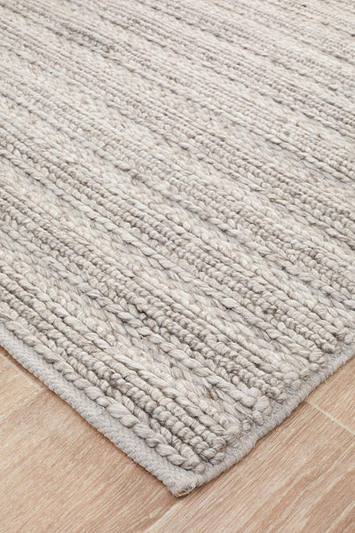 Harvest 801 Silver Rug by Rug Culture -280X190CM - RECTANGLE