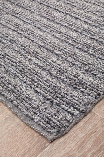 Harvest 801 Steel Rug by Rug Culture -225X155CM - RECTANGLE