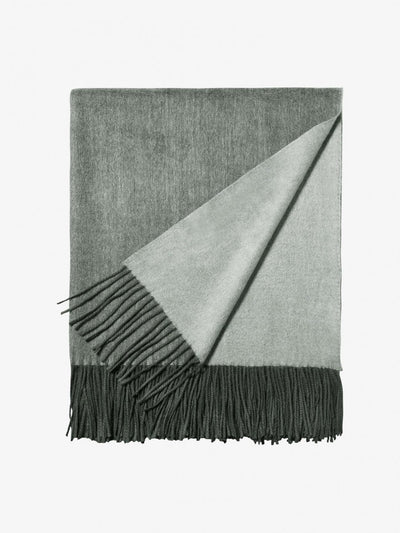 LM Home Cashmere Mix Throw - Eucalyptus/Gum