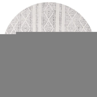 Oasis 450 Grey Round by Rug Culture-150X150CM - ROUND