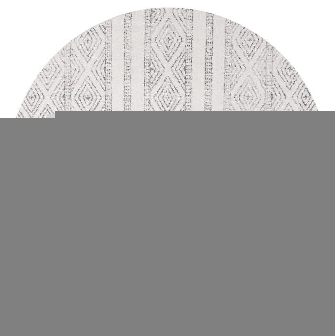 Oasis 450 Grey Round by Rug Culture-150X150CM - ROUND