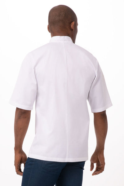 Volnay Men's White L Chef Jacket by Chef Works