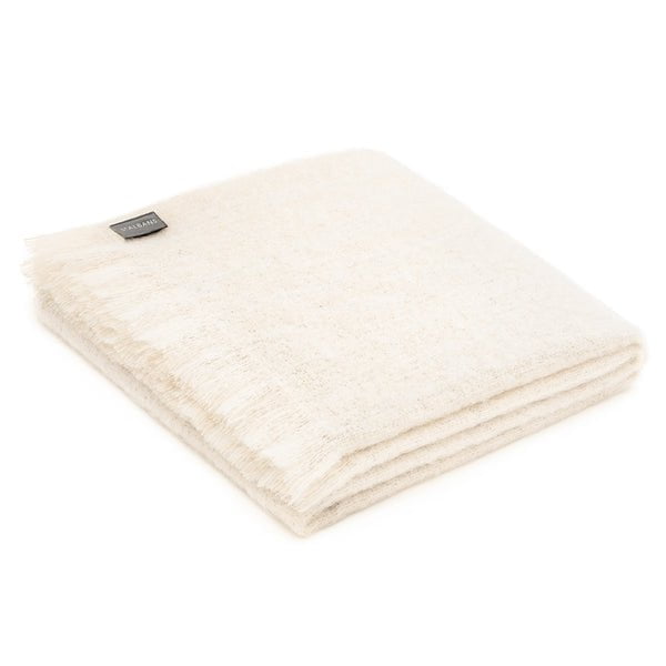 Powder Mohair Throw by St Albans