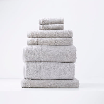 Aireys 650 GSM Zero Twist 7 Piece Vapour Bath Towel by Renee Taylor