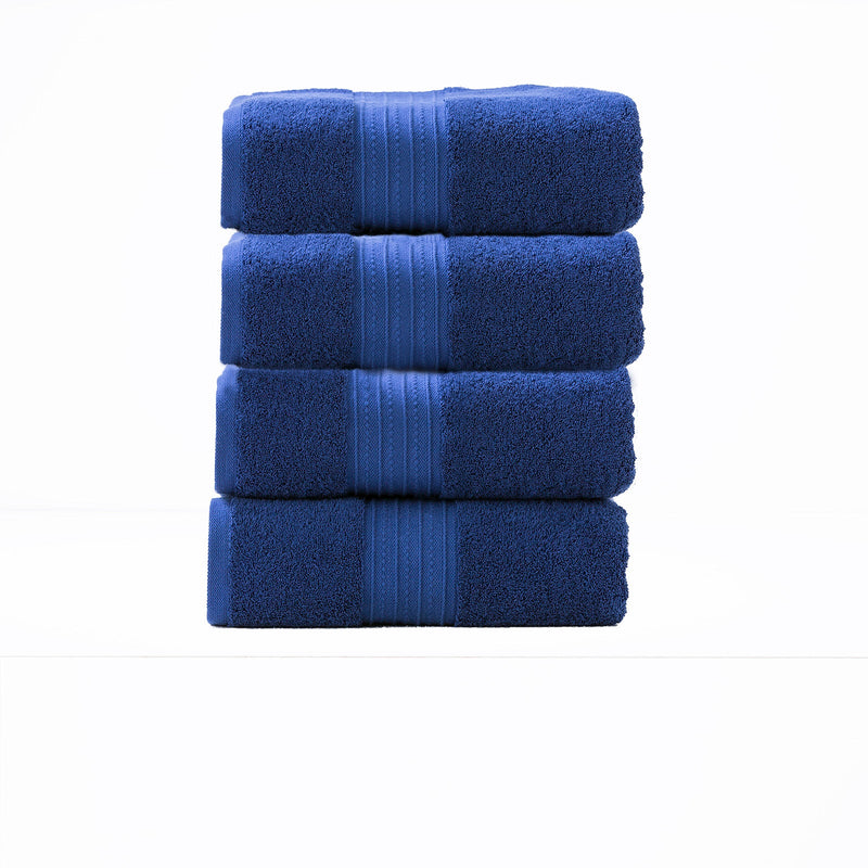 Brentwood 650 GSM Low Twist 4 Piece Bath Royal Towel by Renee Taylor