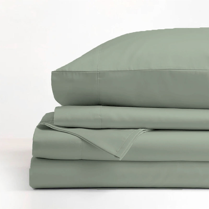 Ddecor Home 1500 Thread count Premium Cotton Blend Sage King Sheet Set by Ddecor Home