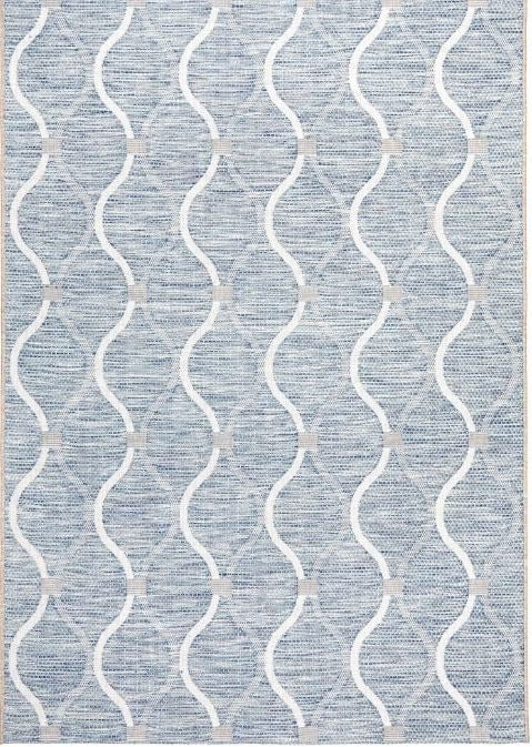 Terrace 5501 Blue by Rug Culture-330X240CM - RECTANGLE