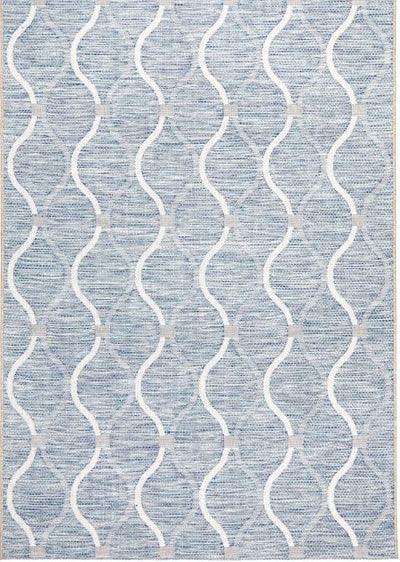 Terrace 5501 Blue by Rug Culture-400X300CM - RECTANGLE
