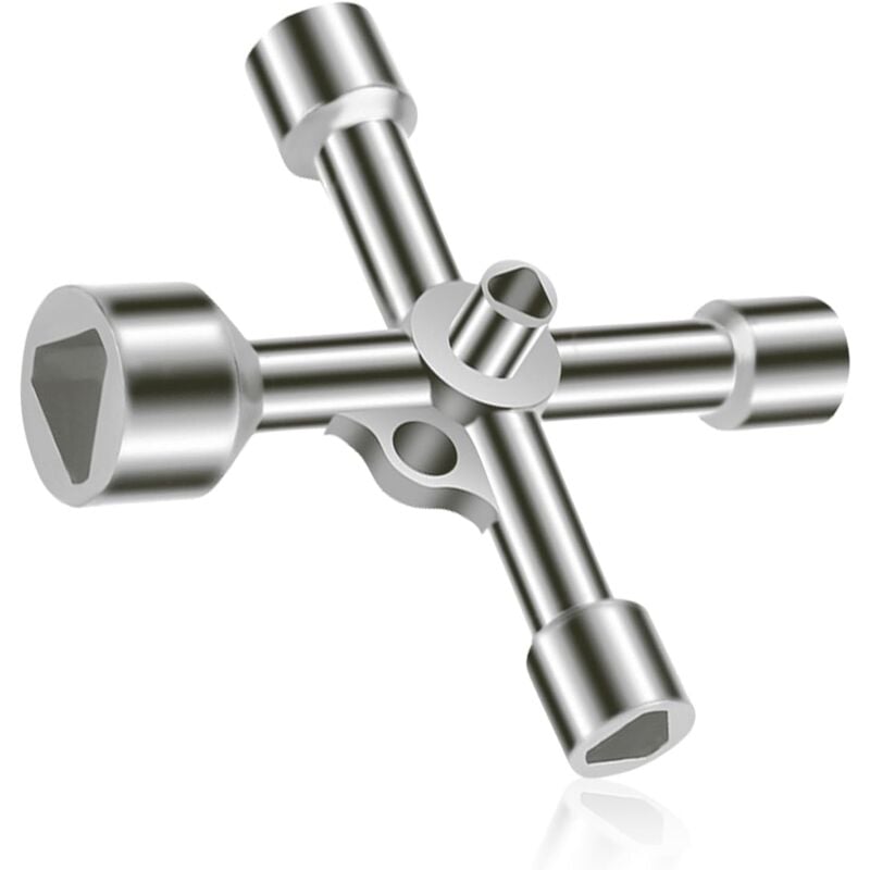4-way triangle wrench 5 sizes Inner diameter 7mm/10mm/12mm/13mm/18mm U ...