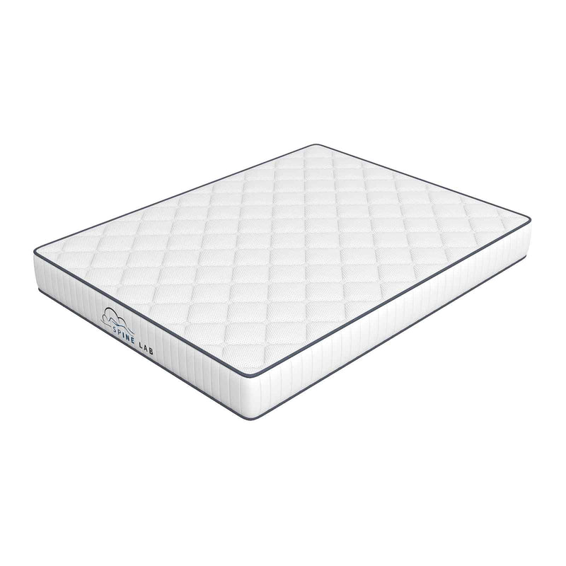 Spine-Lab Mattress 5 Zone 21cm Medium Firm Foam Bonnell Spring - King Single - White