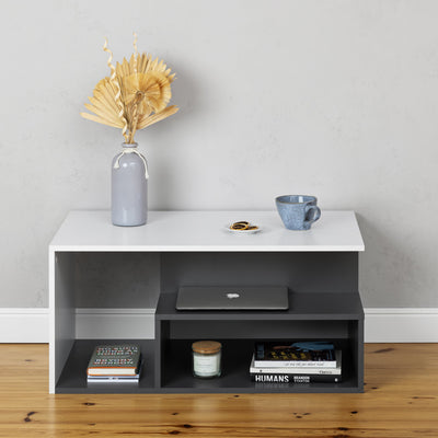 VALENCIA COFFEE TABLE - OAK/GHITE