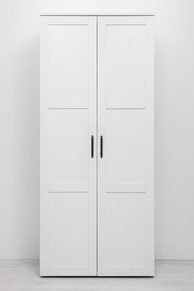 STOCKHOLM UNIVERSAL STORAGE CUPBOARD - HAMPTONS - HEX BLACK HANDLE