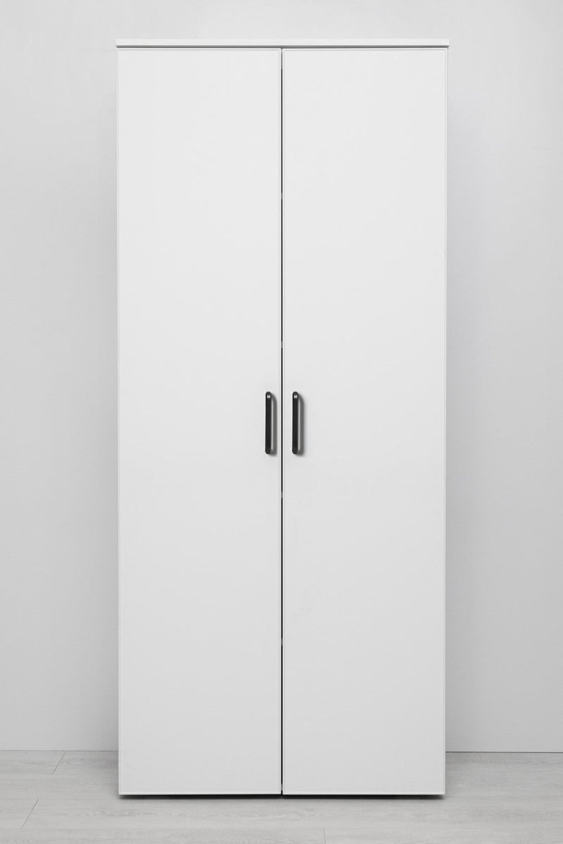 STOCKHOLM UNIVERSAL STORAGE CUPBOARD - SLIM SHAKER PANEL - HEX BLACK HANDLE