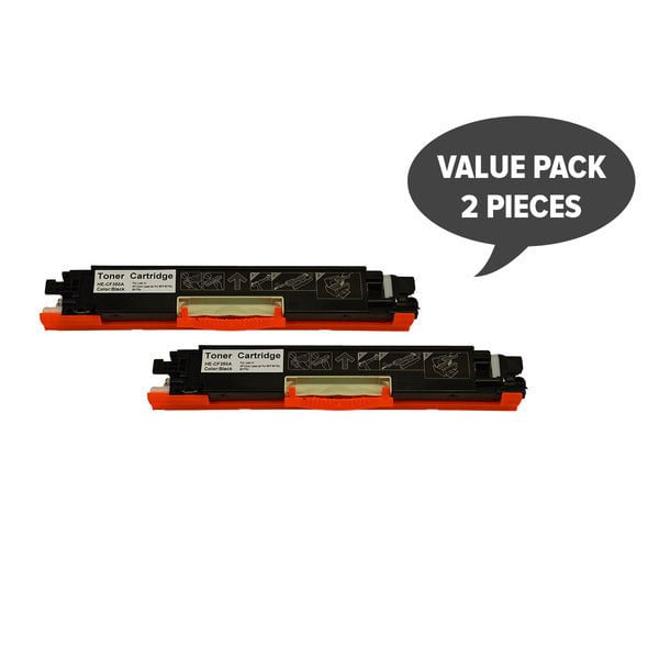 HP Compatible 2 x CF350A 130 Premium Black Generic Toner