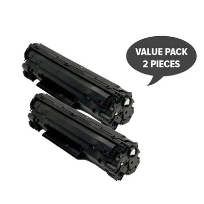 HP Compatible 2 x CB435A CB436A Cart 312 Premium Generic Toner