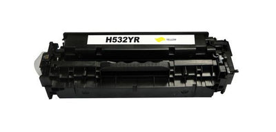 HP Compatible [5 Star] CART-318Y CC532A 304A CART-418Y Yellow Premium Remanufactured Toner